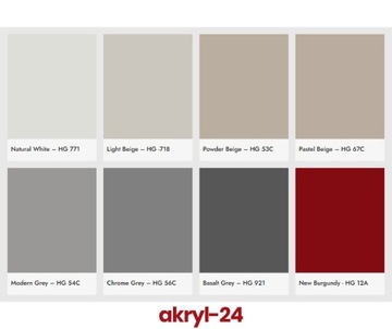 FRONT AKRYLOWY AKRYLOWE FRONTY GLASS POŁYSK SAND BEIGE WYBÓR KOLORÓW