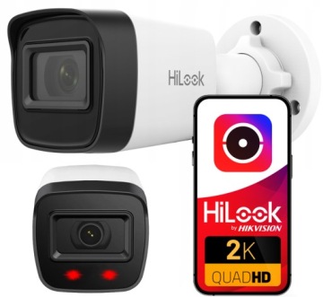 Venkovní Ip kamera 4MPx HiLook by Hikvision 2.8MM IR20m PoE