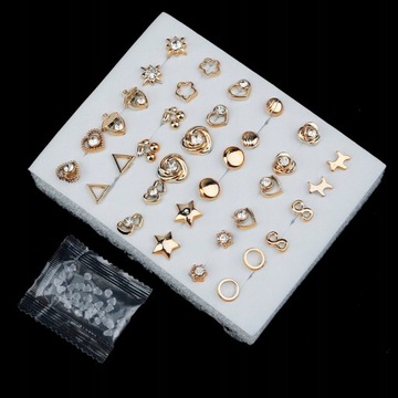 100/36/18 шт. смешанные цветы из сплава со стразами M