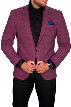 Модная мужская бордовая куртка Фп-2, размер 58.