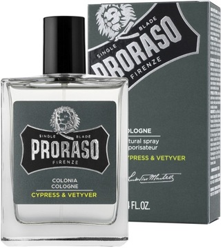 Proraso Cologne woda kolońska Cypress Vetyver 100