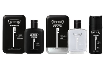 STR8 FAITH ZESTAW 3cz EDT100ml + ASL 100ml + SPRAY 150ml