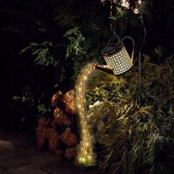 СОЛНЕЧНАЯ САДОВАЯ ЛАМПА LAMPION Led лейка 80 см