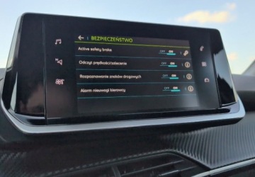 Peugeot 2008 II e-SUV Elektryczny 50kWh 136KM 2023 Peugeot 2008 e-2008 50kWh Allure SalonPL Bogata Wersja Od Reki FVat 136KM, zdjęcie 22