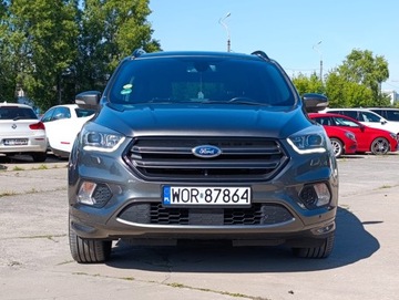 Ford Kuga II SUV Facelifting 2.0 TDCi 180KM 2017 FORD KUGA II 2.0 TDCi 180KM, Automat, Bezwypadkowy, 4x4, St-Line, Gwarancja, zdjęcie 1
