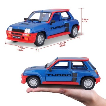 Модель Renault 5 Turbo 1:24 Bburago 18-21088