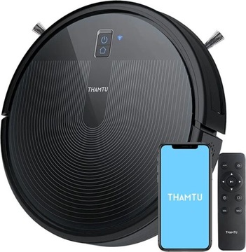 Thamtu Staubsaugerroboter G10 Black
