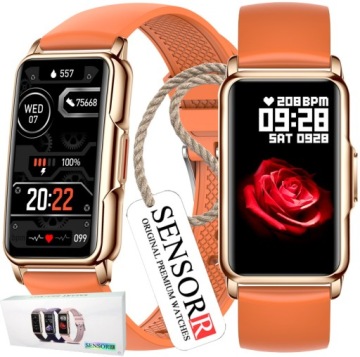 Dámské Hodinky Chytré Hodinky Smartband Tlakoměr Krokoměr Sms