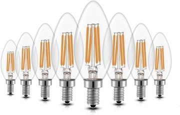Żarówka ledowa E14 4W 220V, 2700K, 8SZT