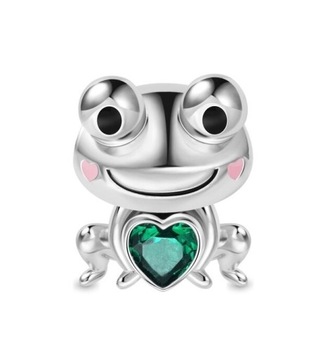 Charms ŻABA do bransolet modułowych SREBRO C237
