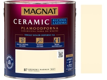 MAGNAT KUCHNIA ŁAZIENKA KREMOWY MARMUR MOKRY MARMUR B7 2.5L