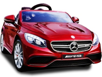 MERCEDES AMG S63 ЧЕРНЫЙ АККУМУЛЯТОРНЫЙ АВТОМОБИЛЬ