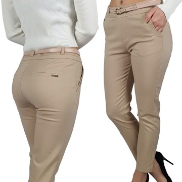 # SPODNIE DAMSKIE CYGARETKI Freesia 7/8-Plus Size#