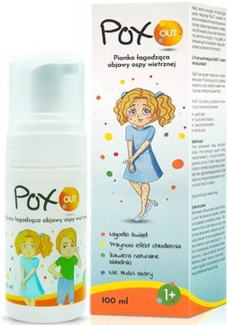 PoxOUT pianka łagodząca objawy ospy wietrznej 100