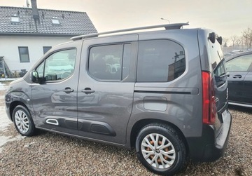 Citroen Berlingo III Osobowy M 1.5 BlueHDi 131KM 2019 Citroen Berlingo WEBASTO Bezwypadkowy Serwis GetHelp 1.5 Diesel, zdjęcie 4