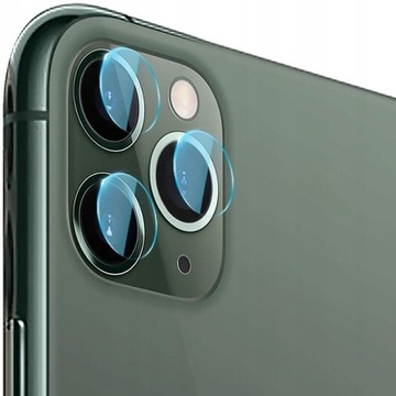 SZKŁO OCHRONNE HARTOWANE 9H NA OBIEKTYW APARATU KAMERY do IPHONE 11 PRO MAX