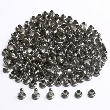 5-12 мм панк-одежда, металлические заклепки с двойной крышкой, шпильки, круглые заклепки, тачуэлы