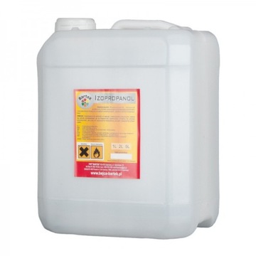 IZOPROPANOL BAKTERIOBÓJCZY 5L IPA 95% WIRUSOBÓJCZY