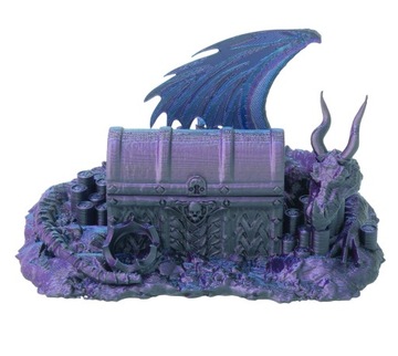 Smoczy skarbiec pojemnik na kości - FatesEnd Dragon Hoard Dice Vault