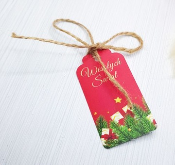 Bileciki Zawieszki na PREZENTY zawieszka 36szt.