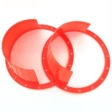 2 кольца диаметром 6,5 дюйма, 17 см