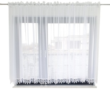 FIRANA FIRANY 300 x 100 CM PROSTA WOAL GIPIURA