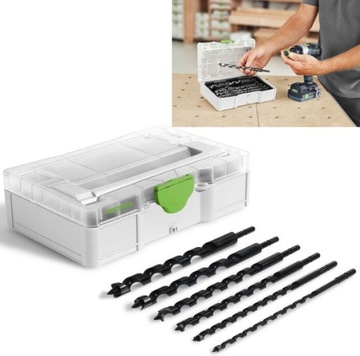 Festool Systainer Zestaw wierteł spiralnych do TPC, TDC, C 18, T18 578111