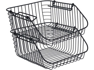 МЕТАЛЛИЧЕСКАЯ КОРЗИНА для фруктов и овощей, 29х24х14 ярусов