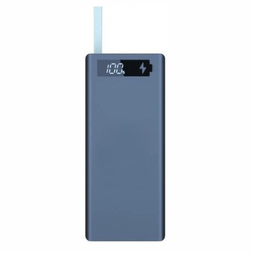 OBUDOWA POWERBANK 16x 18650 QC3.0 PD3.0 USB-C wyświetlacz LCD latarka