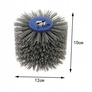 Нейлоновая щетка для шлифовальной машинки. Нейлоновый валик.