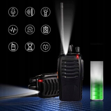 WALKWAY 2x РАЦИЯ BAOFENG BF-888S PMR РАДИОТЕЛЕФОН ДАЛЬНЕГО РАБОТЫ