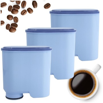 3x Filtr do ekspresu Philips 4300 LatteGo Seltino Ocea AquaClean CA6903