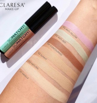 Claresa So Matchy Камуфлирующий консилер 02 Натуральный