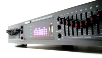 Графический эквалайзер EQ-665BT USB — Bluetooth — FM — 10 полос от 32 Гц