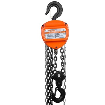 VEVOR Wciągnik Łańcuchowy 3T 385N 2.8m