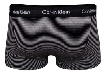 Calvin Klein Underwear Low Rise Trunk 0000U2664G-IOT XL 3 Pack Czarny/Biały