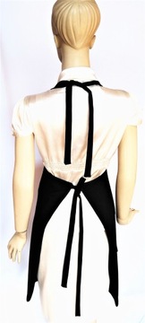 БОЛЬШОЙ XXL УНИВЕРСАЛЬНЫЙ ЖЕНСКИЙ МУЖСКОЙ КУХОННЫЙ ФАРТУК ФАРТУК черный ГАСТРОНОМАН