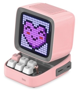 Ретро пиксельный подарок ДИНАМИК + РАДИО + ИГРЫ + БУДИЛЬНИК Сделай сам