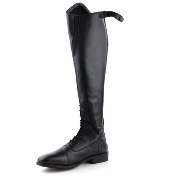 БОТИНКИ ЖЕНСКИЕ ДЛЯ ВЕРХОВОЙ ЕЗДЫ HKM ЧЕРНЫЕ 42