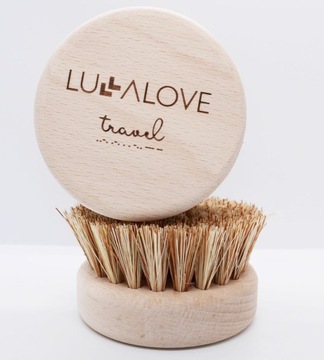 Lullalove Szczotka travel - kokos i tampico