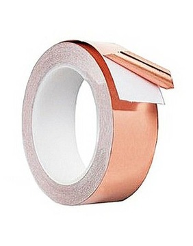 Лента самоклеящаяся медная 20мм (1мб)
