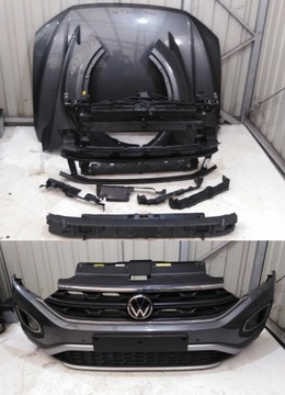 VW T-ROC LIFT PRZÓD MASKA BŁOTNIK ZDERZAK PAS
