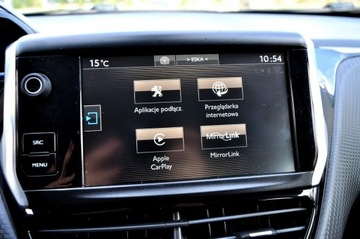 Peugeot 2008 I SUV Facelifting 1.2 PureTech 110KM 2016 Peugeot 2008 1,2 Benzyna 110Km Ledy Skóra Navi, zdjęcie 31