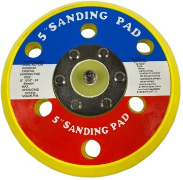 ПНЕВМАТИЧЕСКАЯ ЭКСЦЕНТРИЧЕСКАЯ ШЛИФОВАЛЬНАЯ ОКНО +2x ДИСК 125/150ММ