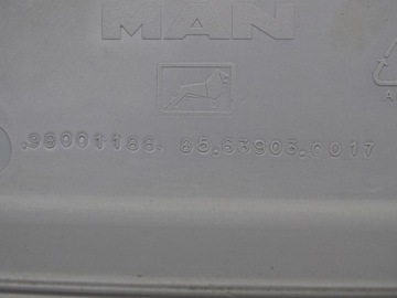 MAN L2000 LE 94-06 НАКЛАДКА ПОТОЛКА ЛЕВАЯ