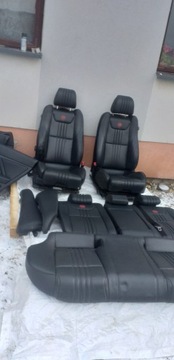 Alfa Romeo 159 TI Sedan POLIFT Fotele kanapa boczki elektryczne podgrzewane