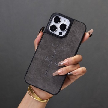 Чехол для телефона с графическим рисунком и буквами для iPhone 15/11 Pro Max / 11/14 Pro
