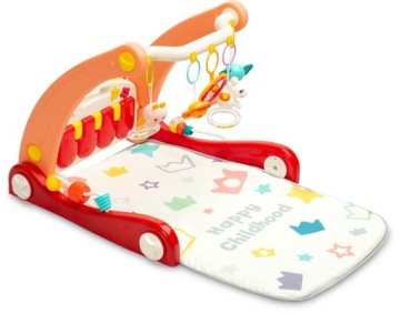 Ходунки-каталка з килимком музична 2 в 1 TOYZ BY CARETERO