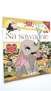 Naklejki iskierki Na sawannie