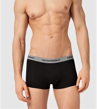 Bokserki EMPORIO ARMANI męskie 3-PACK TRUNK